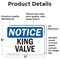 Signmission King Valve, 7 in W x Rectangle, Vinyl Decal OS-2PACK-NS-D-57-L-13901 - alternate 3